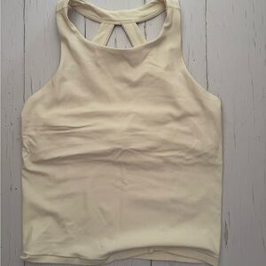 Athleta Cream Tank Top